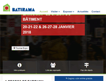 Tablet Screenshot of batirama.be